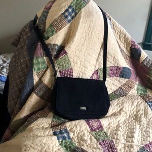 Blue Liz Claiborne mini purse.